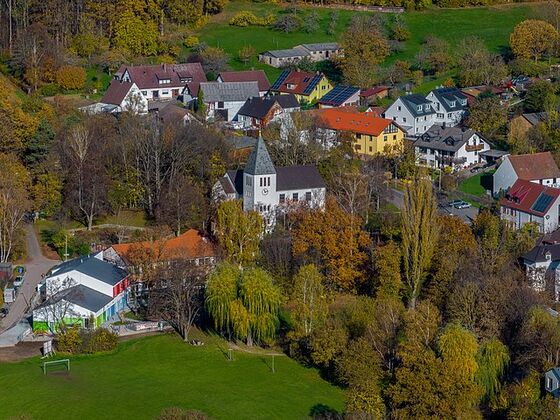 Luftbild von Wildensorg, (c) Wikimedia Commons